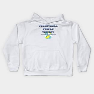 Volleyball Triple Kids Hoodie